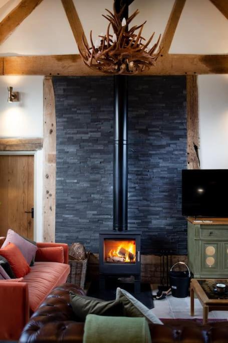 布里奇诺斯The Cart House - Beautiful Contemporary Barn - Hot Tub公寓 外观 照片