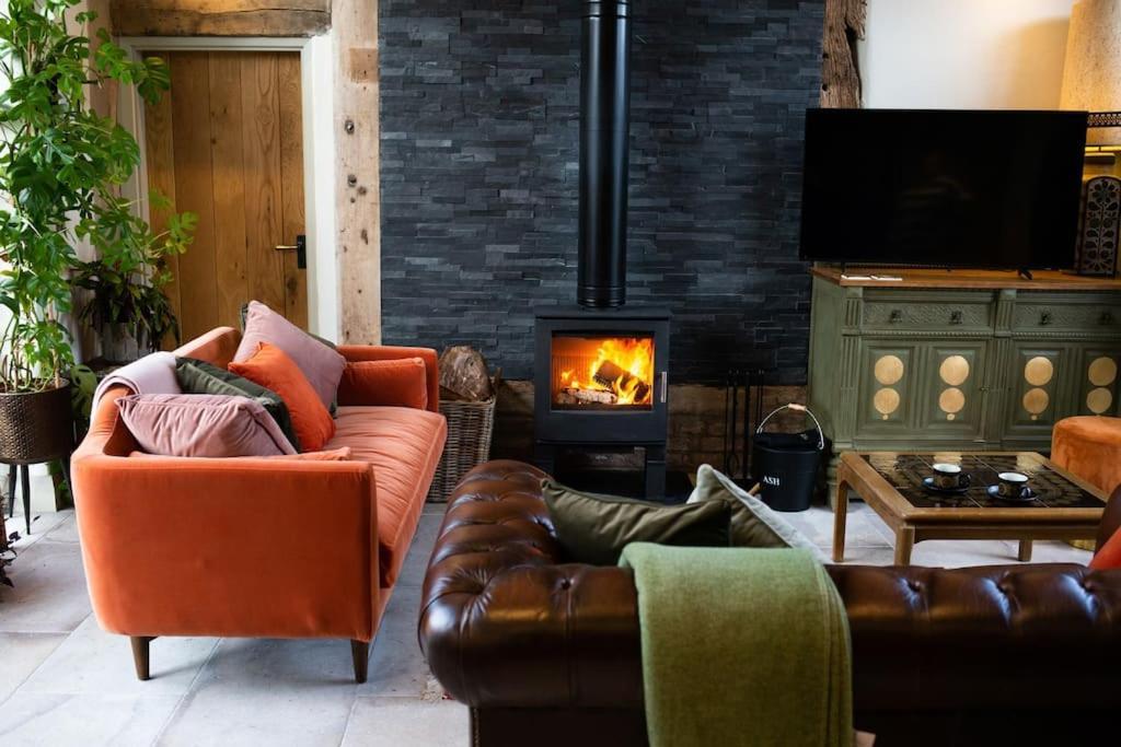 布里奇诺斯The Cart House - Beautiful Contemporary Barn - Hot Tub公寓 外观 照片
